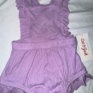 Cat & Jack Lavender Ruffled Baby Outfit